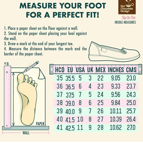 Hot Chocolate Design Chocolaticas Women's Slip-On Taxi Flats - Picture 6 of 7